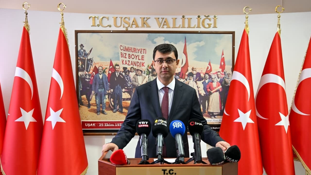 Uşak Valisi Serdar Kartal’dan 19 Mayıs Mesajı