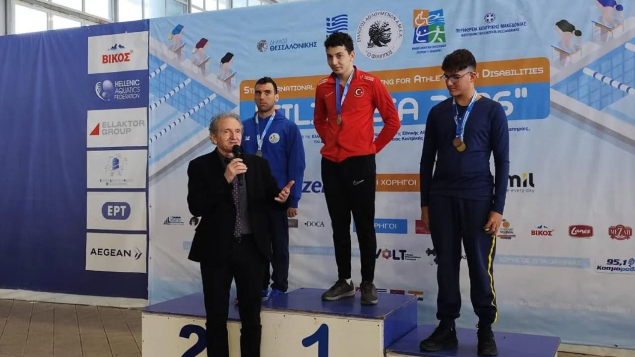 Uşaklı Eymen Özdemir’den Selanik’te 5 Madalya