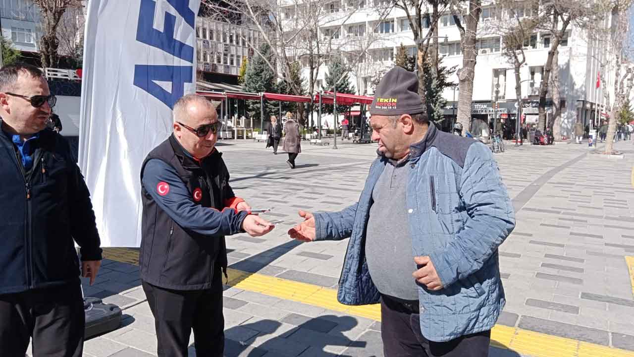 Uşak’ta Vatandaşlara Deprem Farkındalığı anlatıldı