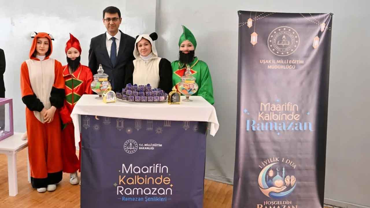 Uşak'ta miniklerden Ramazan Şenliği