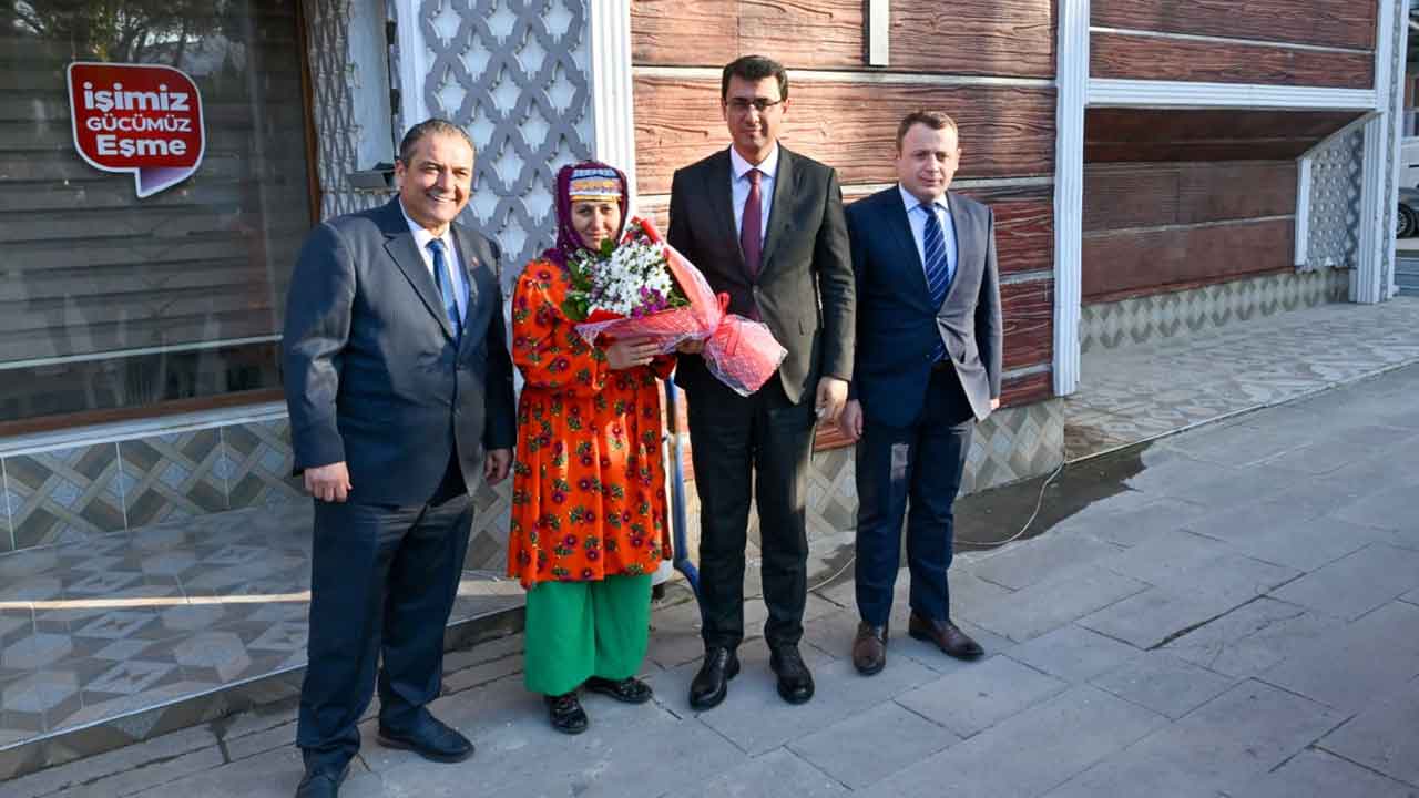 Vali Serdar Kartal ilçe ziyaretlerine Eşme ile devam etti