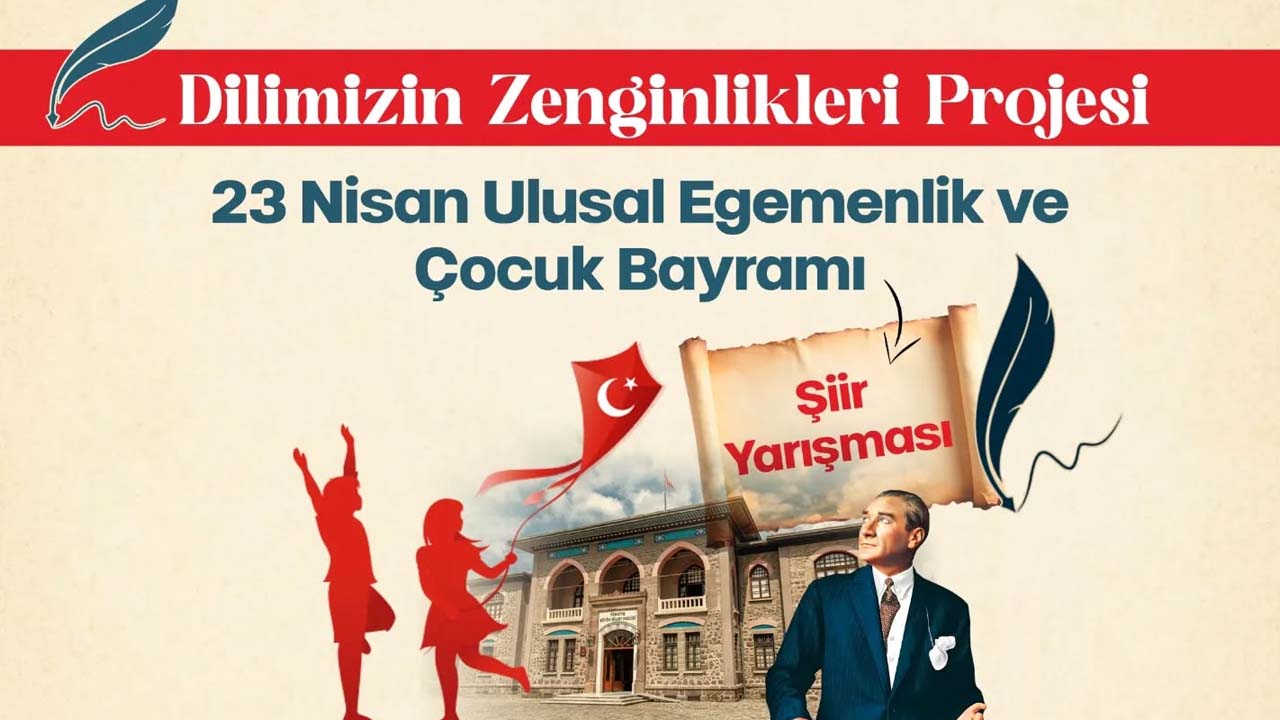 Türkçenin Gücüyle 23 Nisan: Uşak’ta Şiir Yarışması