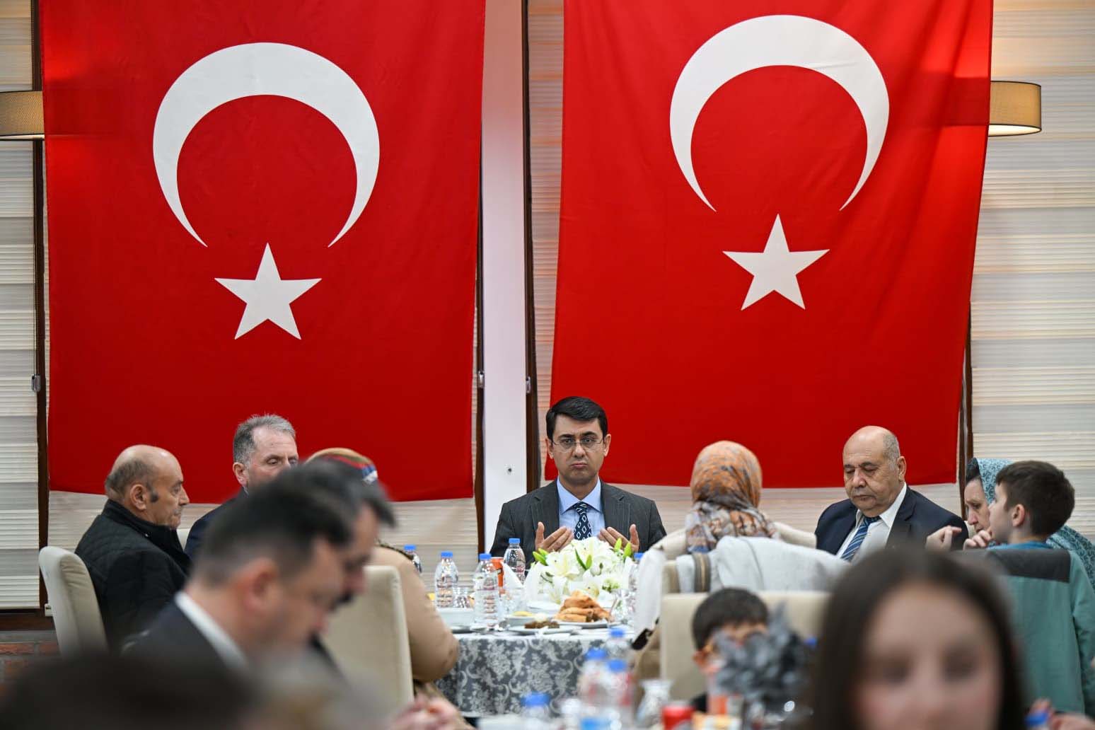 Vali Kartal’dan Şehit Ailelerine Vefa Mesajı