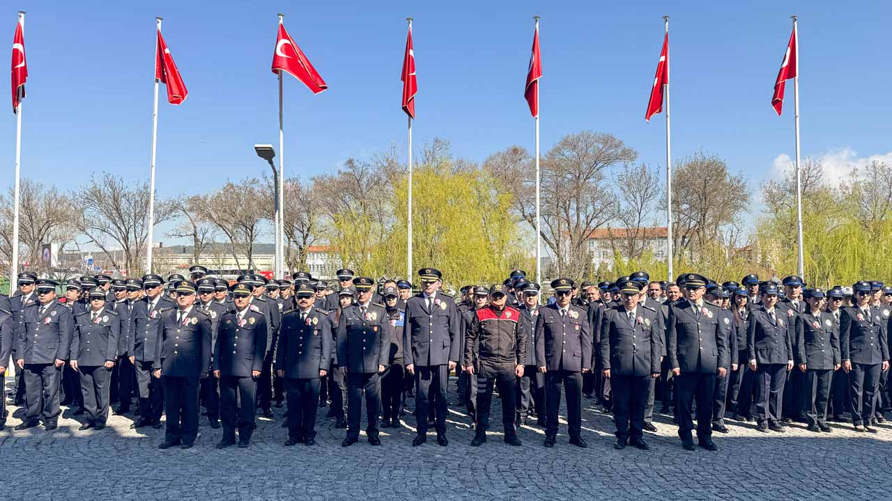 Uşak'ta Türk Polis Teşkilatının 181. kuruluş yılı kutlandı