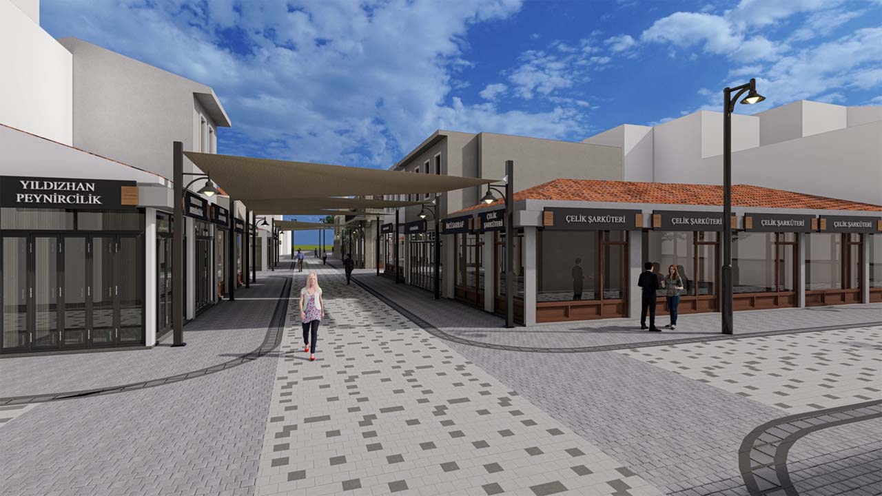 Uşak’ta Çarşı Kültürü Yeniden Canlanıyor, Tarihi Bölgeye Modern Dokunuş