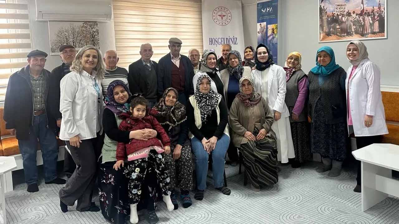 Uşak’ta Sağlık Bilinci Artıyor, Güre Köyü’nde SAHA Etkinliği