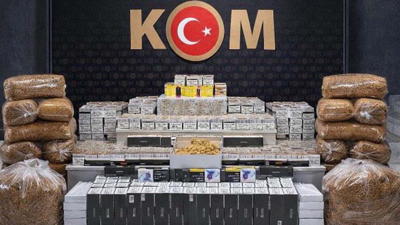 Uşak’ta 2 İş Yerine Kaçak Tütün Baskını