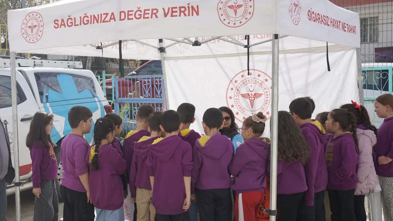 Uşak’ta Çocuklara Uygulamalı Sağlık Eğitimi