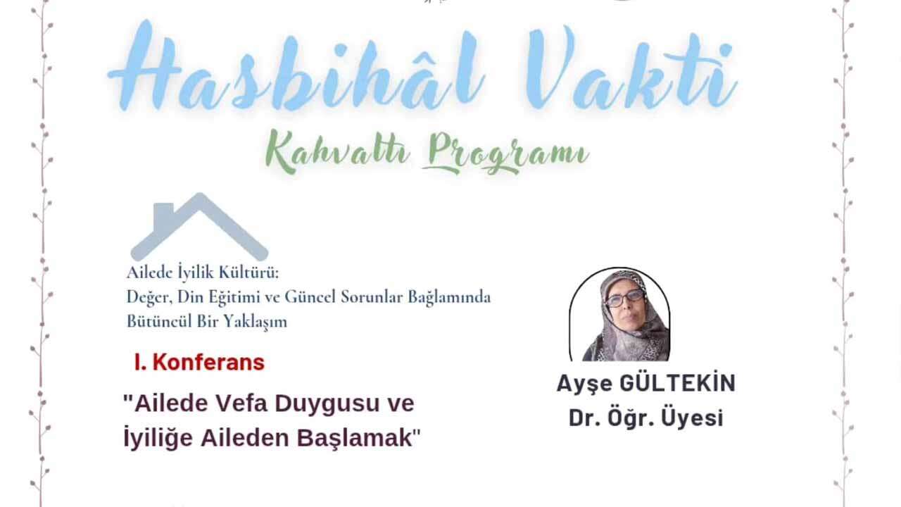 Uşak Müftülüğü’nden Hanımlara Özel Programa Davet