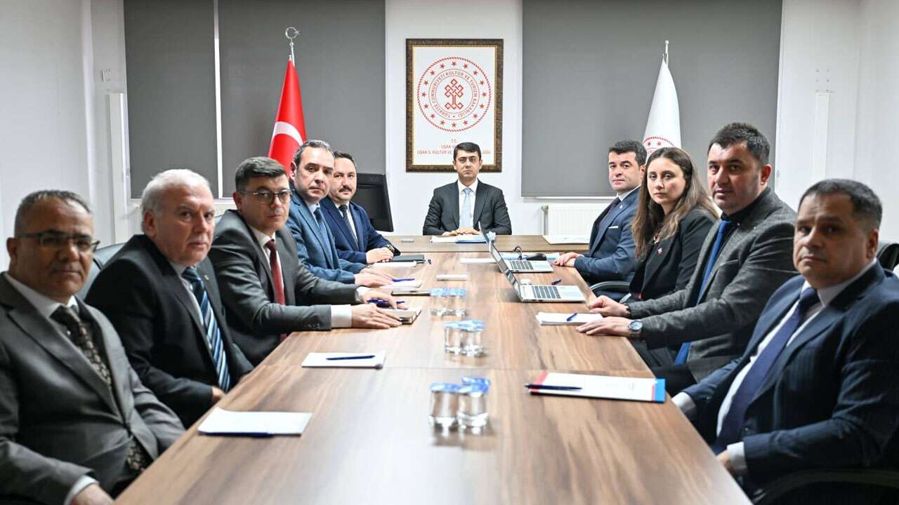 Uşak’ta Turizm ve Kültürel Miras Çalışmaları Masaya Yatırıldı