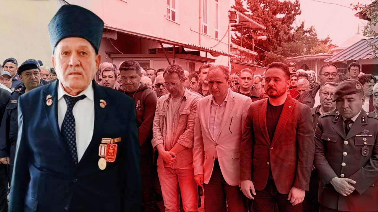 Kıbrıs Gazisi Uğur Özkaya Son Yolculuğuna Uğurlandı