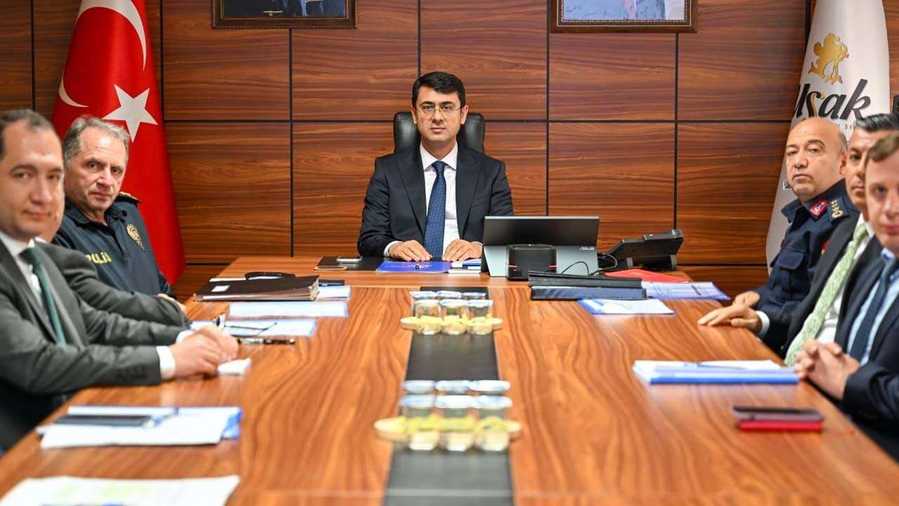 Uşak’ta Asayiş ve Güvenlik Başlıkları Masaya Yatırıldı