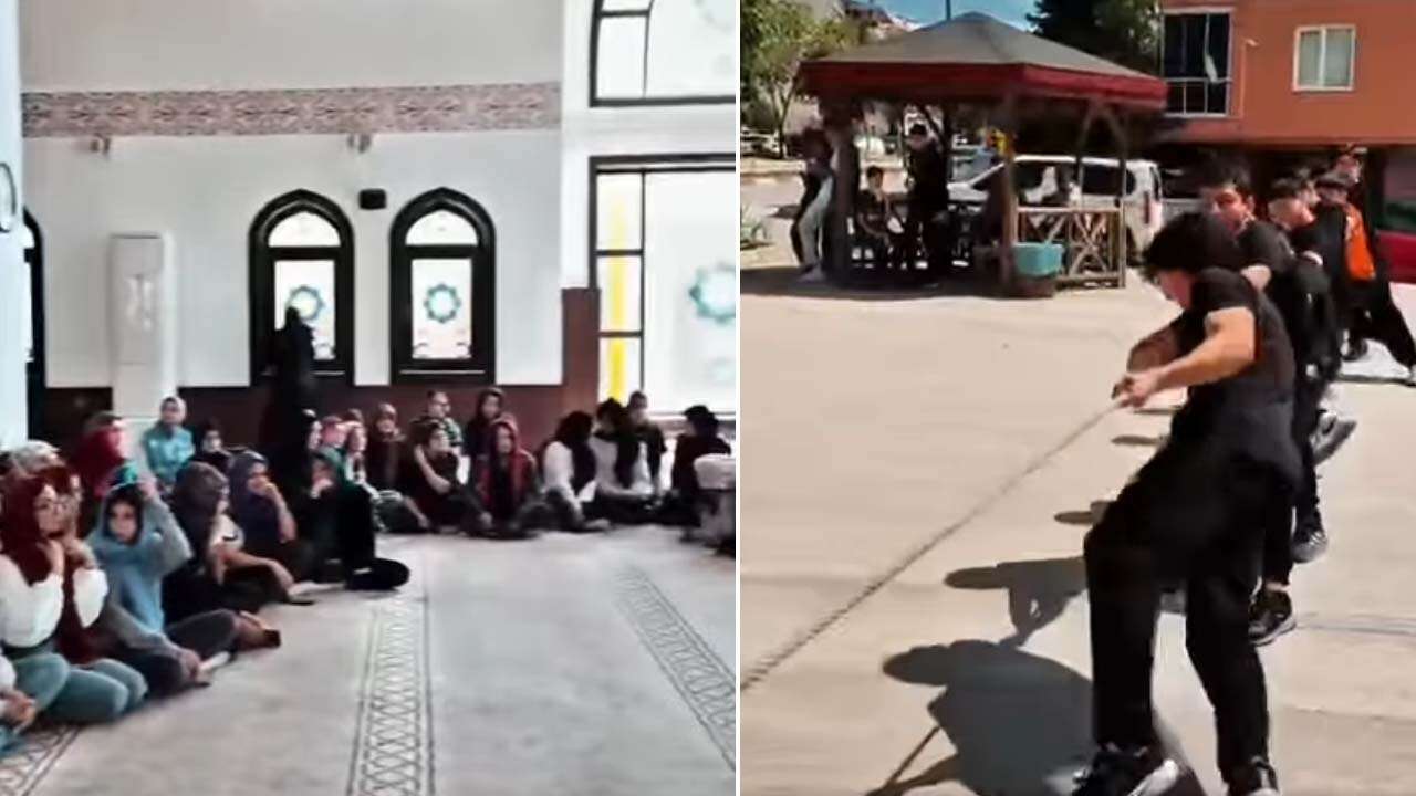 Uşak’ta Öğrenciler Camide Hem Öğrendi Hem Eğlendi