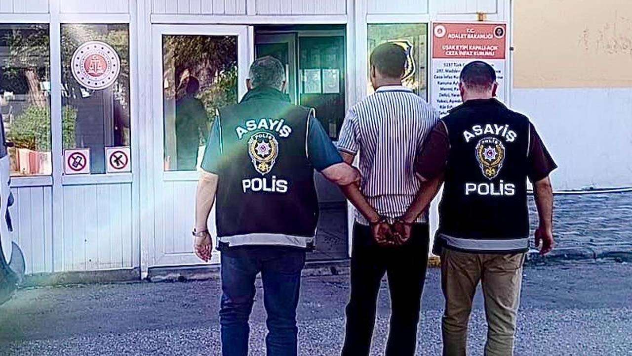 29 Yıl Hapis Cezasıyla Aranan Şahıs Uşak’ta Yakalandı