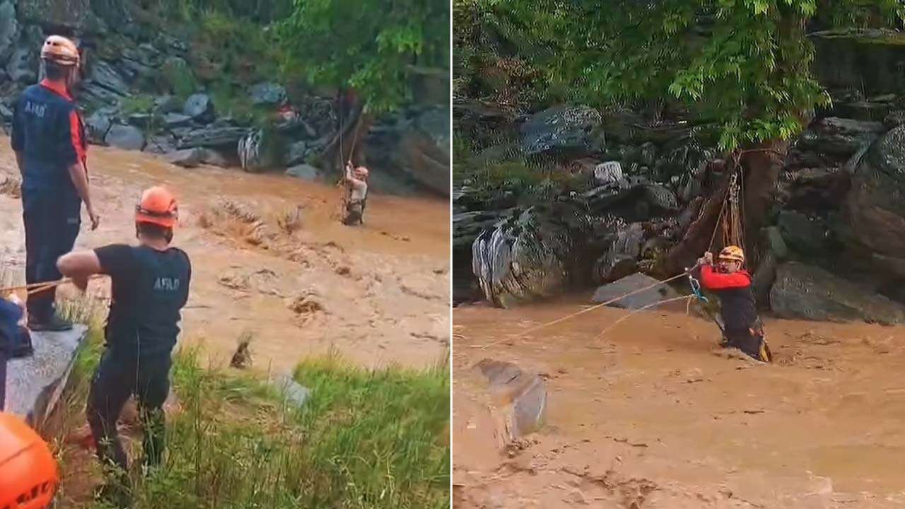 AFAD’dan Taşyaran Vadisi’nde Kurtarma Operasyonu