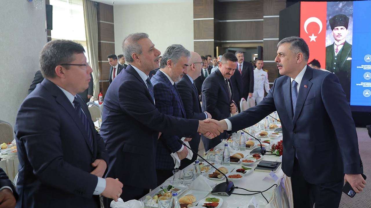 Fahrettin Tuğrul, İçişleri Bakanlığı'ndaki İstişare Toplantısına Katıldı