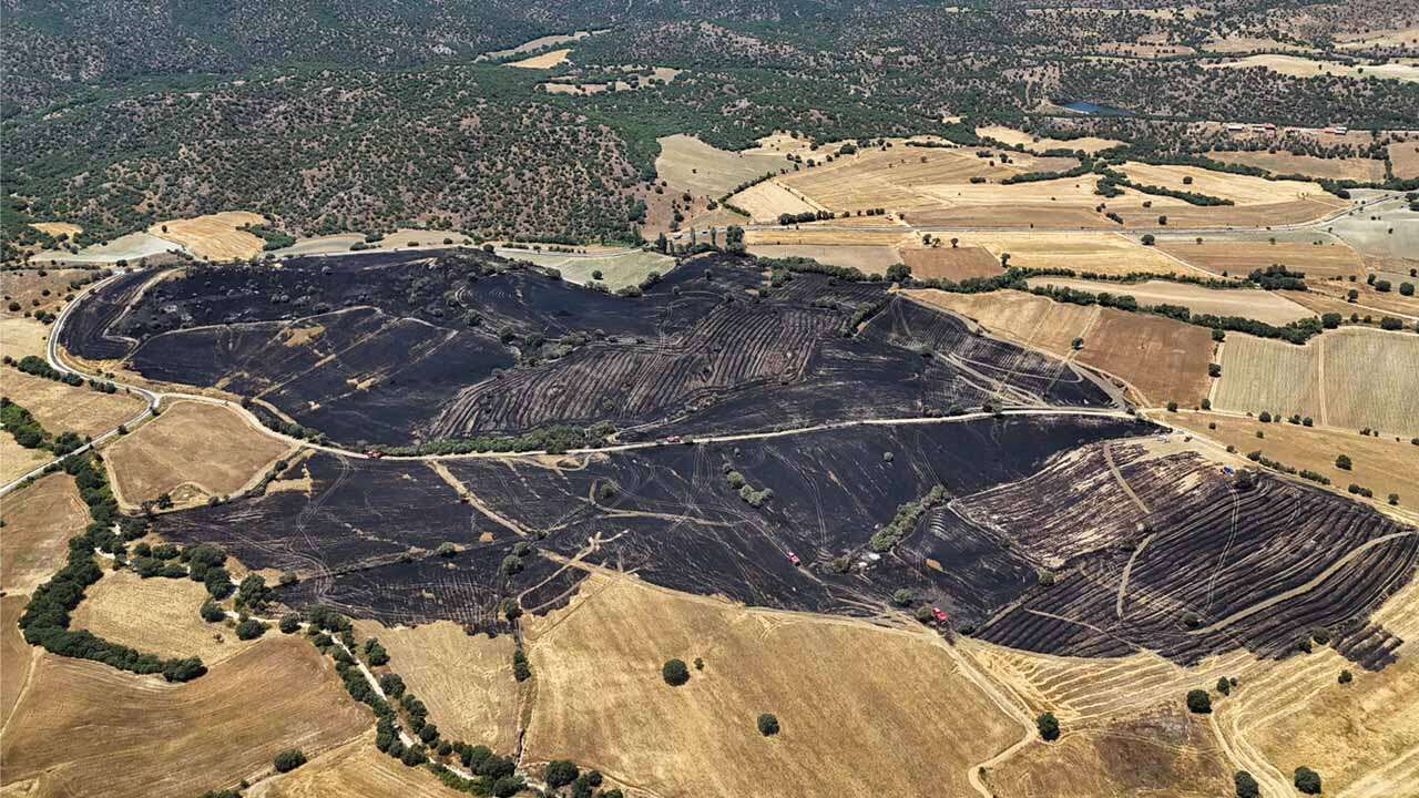 Fakılı Köyü'ndeki Yangın Kontrol Altına Alındı
