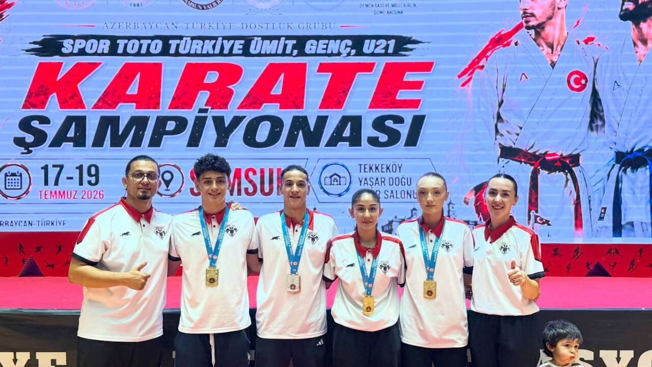 Uşak Karate Özlem Spor Kulübünden 4 Sporcu Dünya Şampiyonası Yolunda