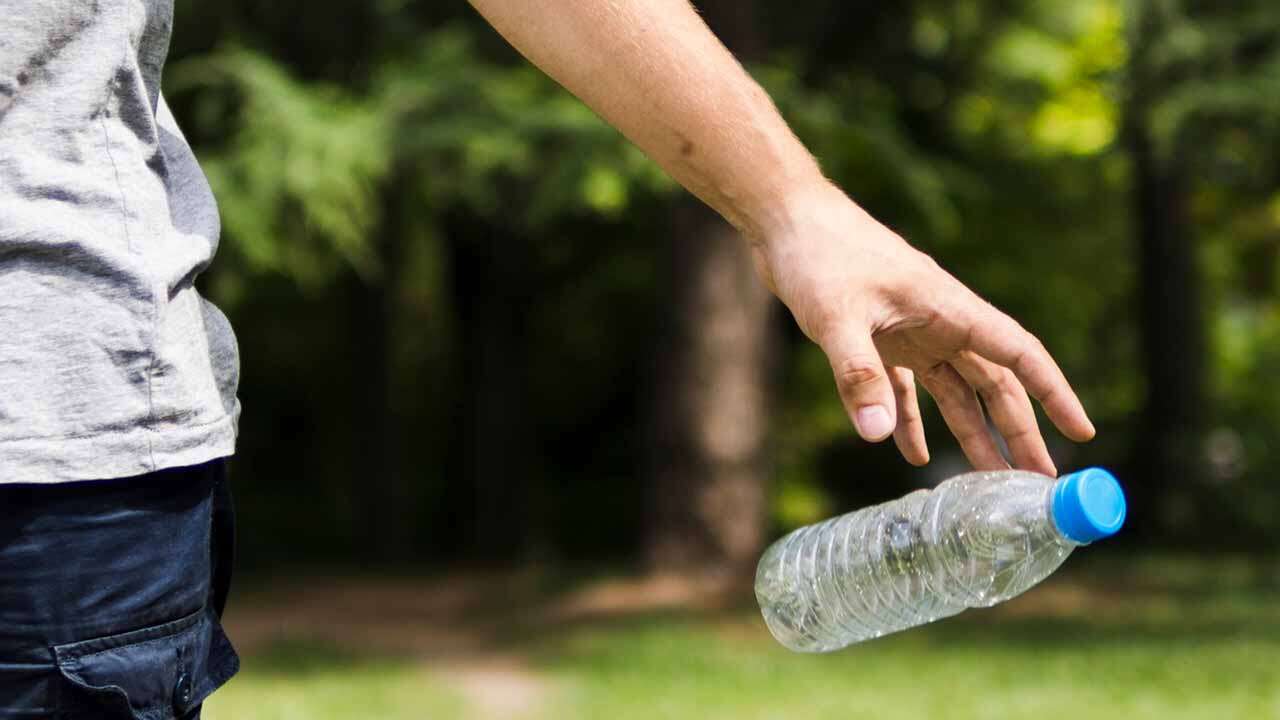 Uşak'ta Yere Çöp Atanlar Yandı