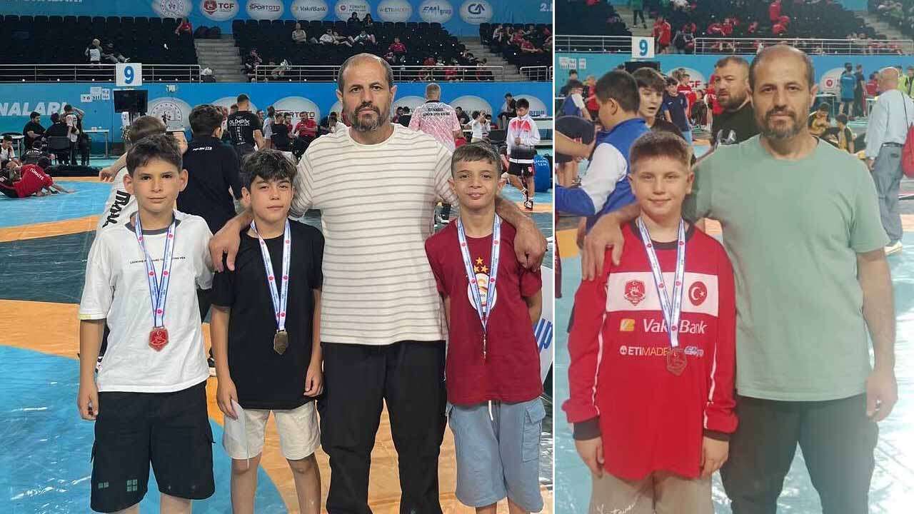 Uşaklı Sporcular Ankara'daki Güreş Şampiyonası’nda Zirveye Çıktı
