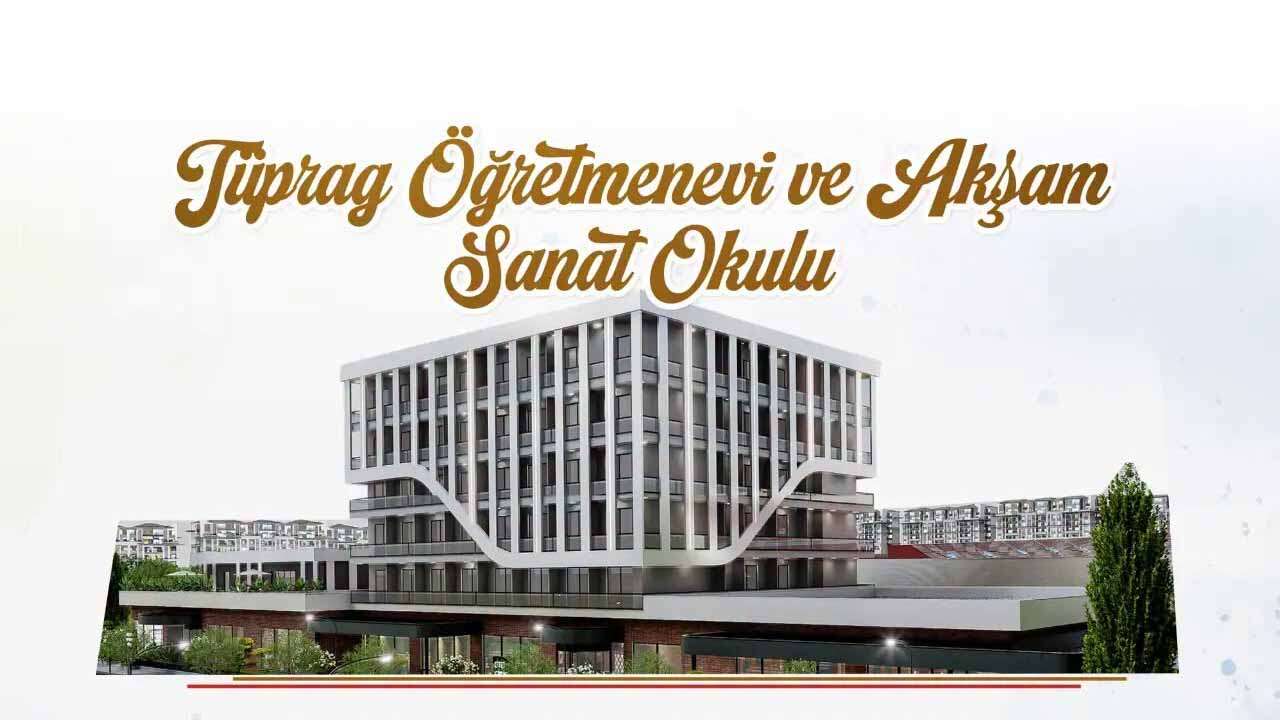 Uşak’ta TÜPRAG Öğretmenevi ve Akşam Sanat Okulunun Temeli Cumartesi Atılacak