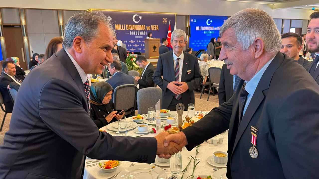 Uşak Milletvekili İsmail Güneş Milli Dayanışma ve Vefa Buluşması’na Katıldı