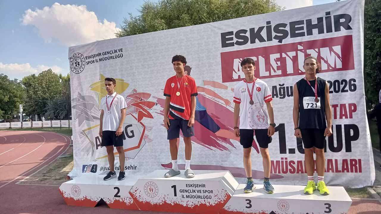 Uşak’ın Genç Atleti Türkiye Finallerine Koştu