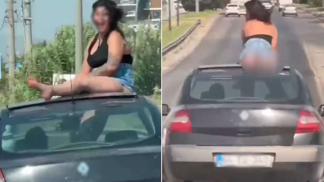 Uşak Plakalı Otomobilin Sürücüsü İle Araçtaki Kadın Gözaltına Alındı