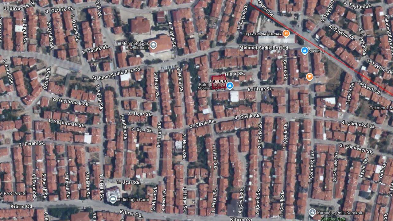 Dikilitaş Mahallesi’nde 450 Metrekarelik Arsa Mahkemeden Satışa Çıktı
