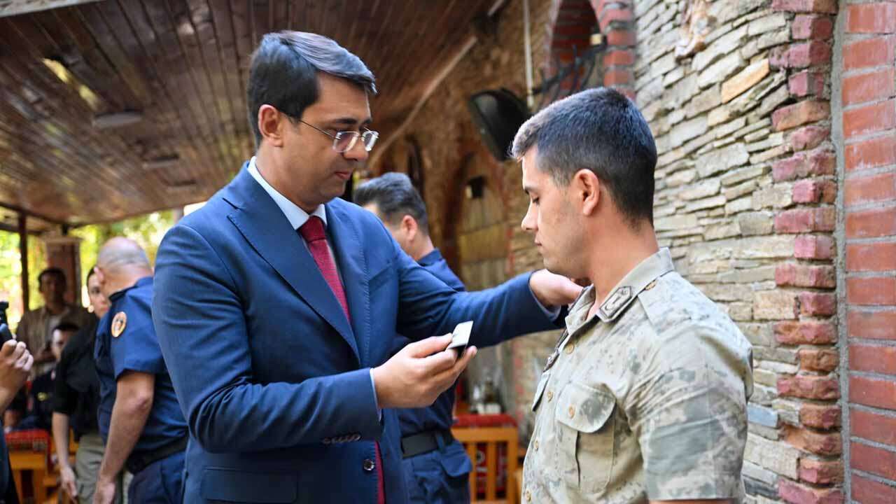 Uşak’ta 50 Jandarma Personeli Bir Üst Rütbeye Terfi Etti