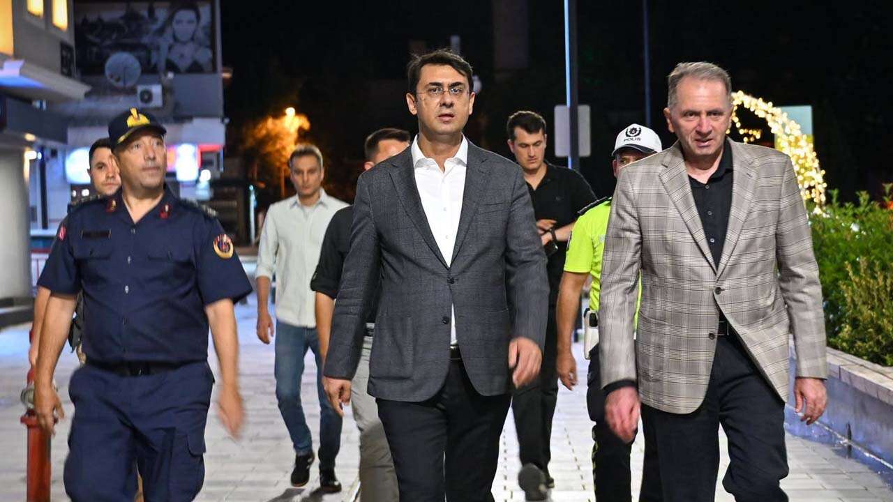 Vali Kartal Güvenlik Ekipleriyle Sahada