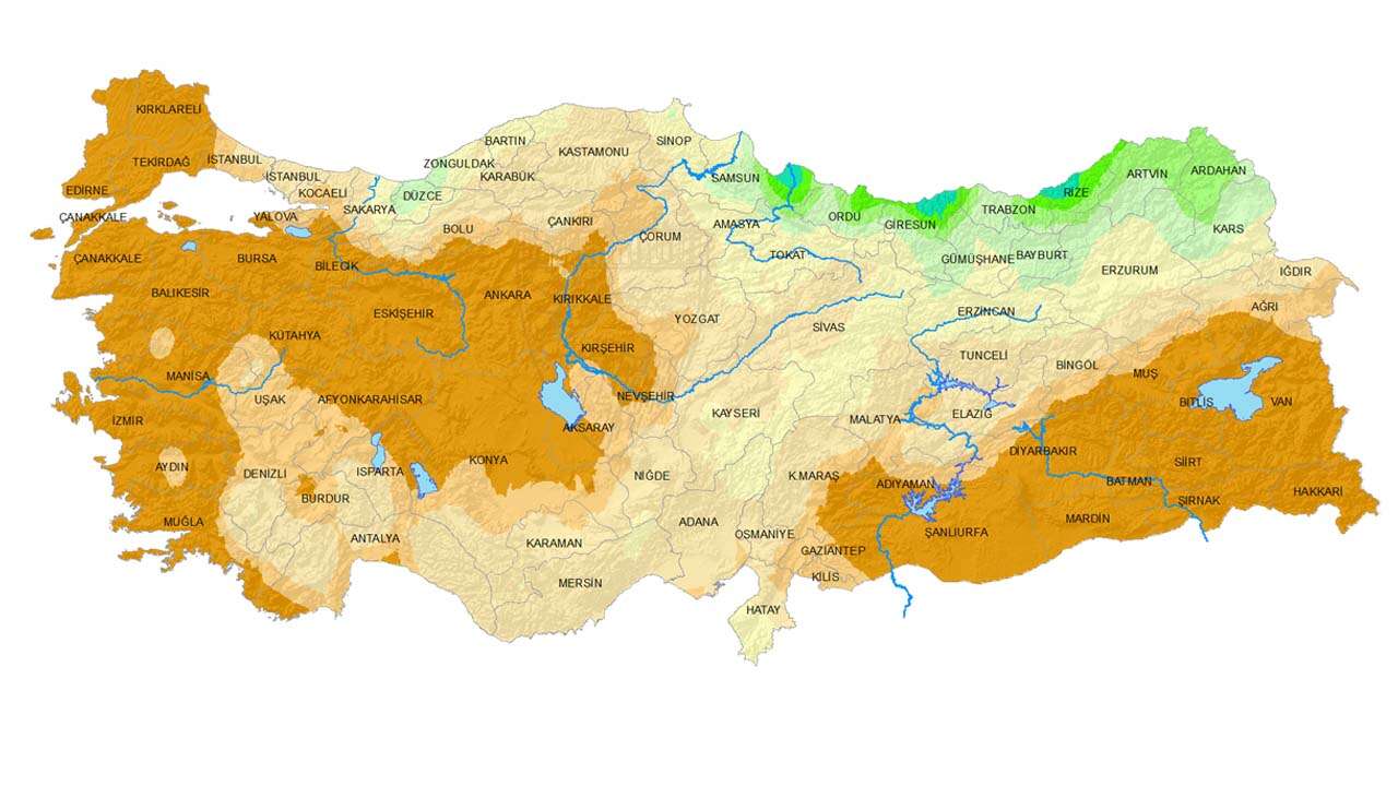 Ege Bölgesi’nde Ağustos'ta Yağışlar Sert Düştü