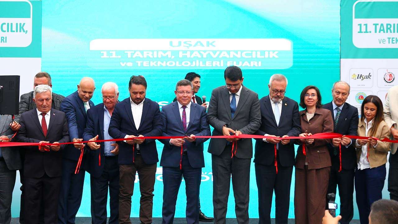 Uşak 11. Tarım, Hayvancılık ve Teknolojileri Fuarı açıldı