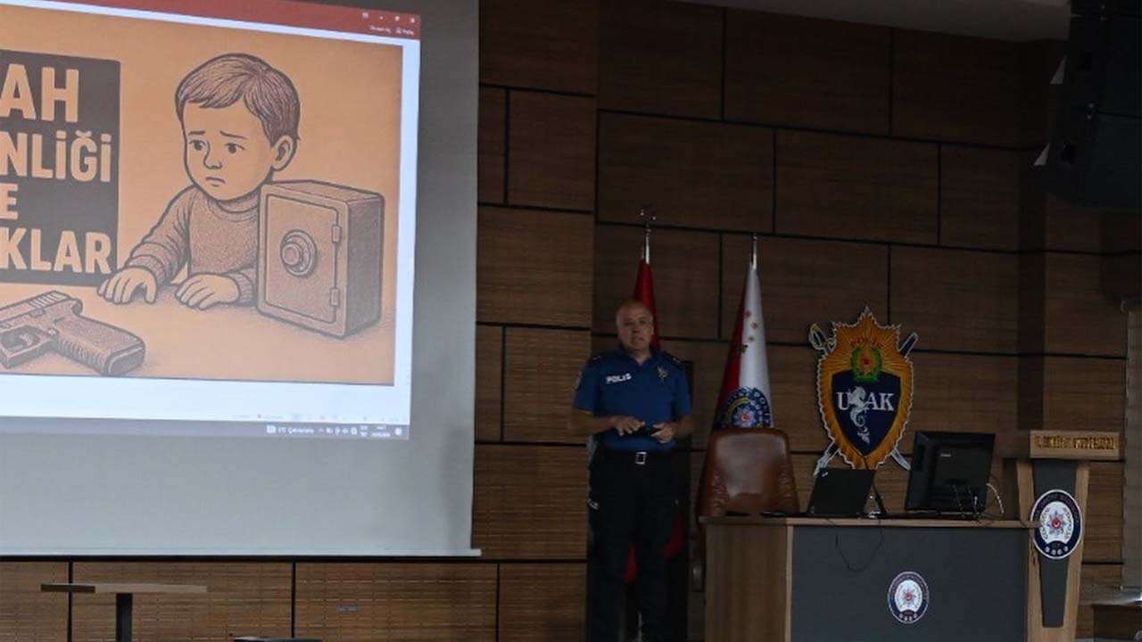 Uşak Emniyeti Silah Güvenliği Semineri Düzenledi
