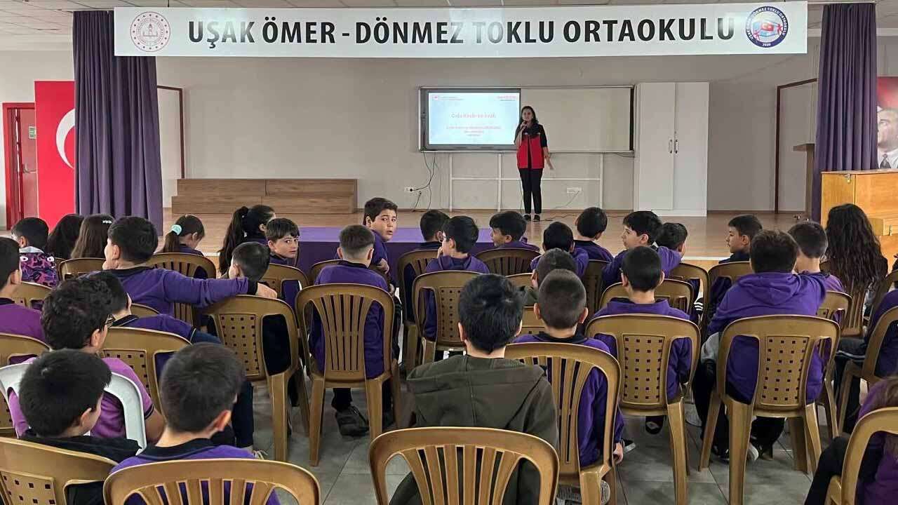 Uşak’ta Öğrencilere Gıda İsrafına Karşı Farkındalık Eğitimi