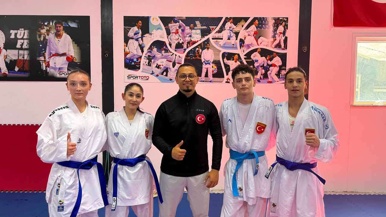 Uşak’tan Ümit, Genç ve U21 Karate Dünya Şampiyonası’na 5 Temsilci