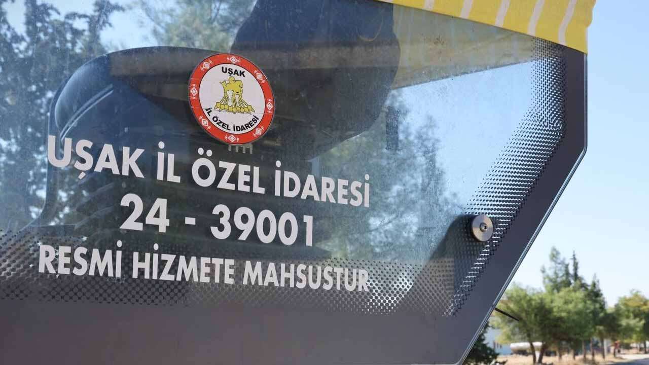 Uşak İl Özel İdaresi Köylerde Yürüttüğü Çalışmaları Duyurdu