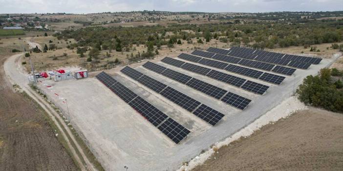 Uşak'ta 16 köyün içme suyu pompalarının elektrik ihtiyacı GES'le karşılanacak