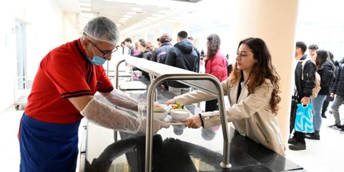 Uşak Üniversitesi yemekhanesinde çölyak hastası öğrenci ve personel düşünülüyor