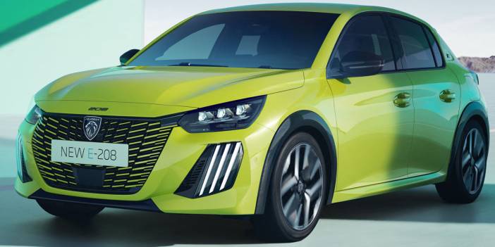 Peugeot’nun en yenisi elektrikli E-208 Türkiye’ye geliyor