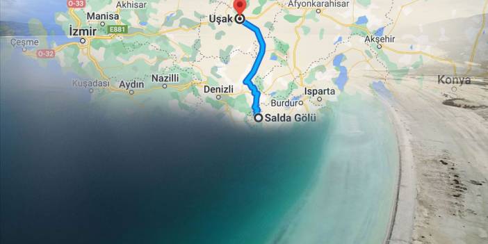 Uşak'tan Salda gölüne nasıl gidilir? Uşak-Salda gölü arası kaç km, kaç saat sürer?