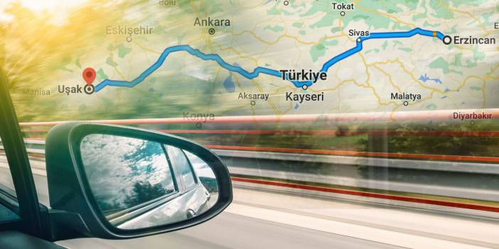 Uşak-Erzincan Arası Kaç Km, Kaç Saat Sürer?