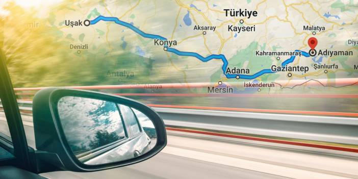 Uşak-Adıyaman Arası Kaç Km, Kaç Saat Sürer?