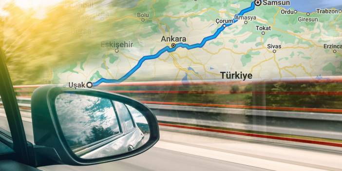 Uşak - Samsun Arası Kaç Km, Kaç Saat Sürer?
