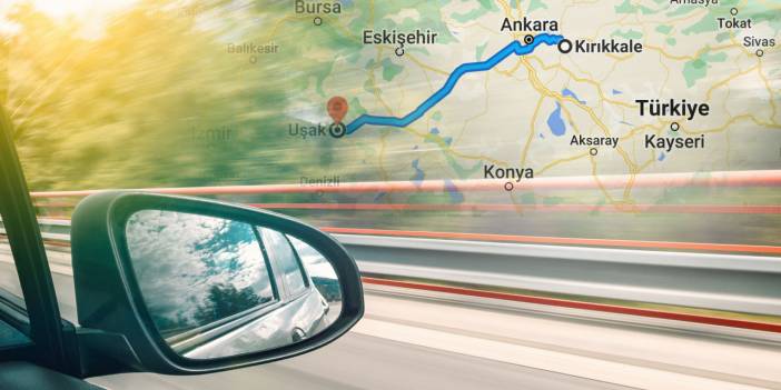 Uşak - Kırıkkale Arası Kaç Km, Kaç Saat Sürer?