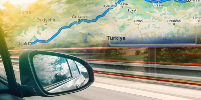 Uşak - Rize Arası Kaç Km, Kaç Saat Sürer?