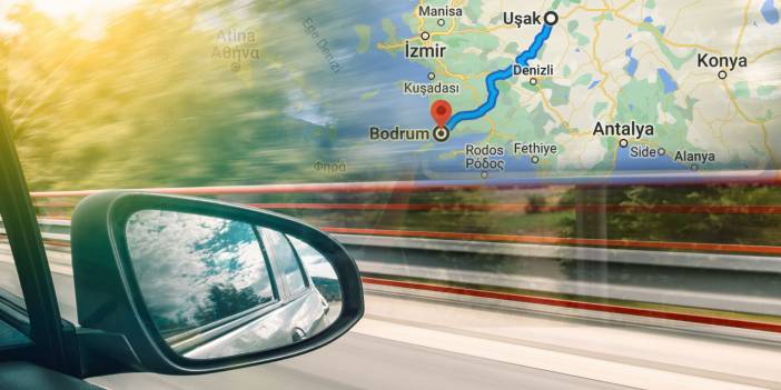 Uşak-Bodrum arası kaç km, kaç saat sürer? İşte güzergah bilgileri