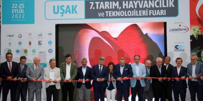 Uşak 7. Tarım, Hayvancılık ve Teknolojileri Fuarı açıldı