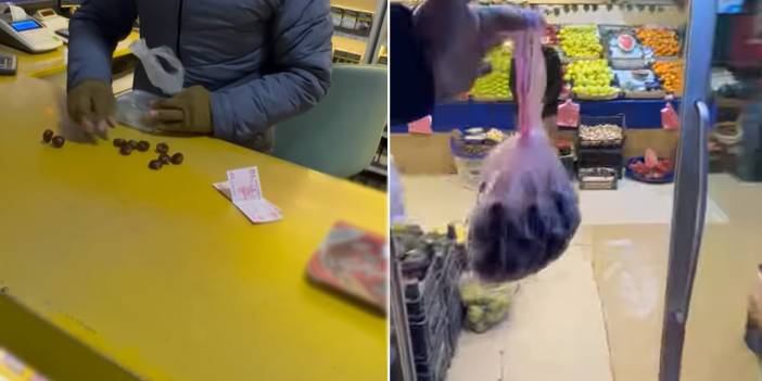 Uşak’ta marketteki kestanenin fiyatı dudak uçuklattı
