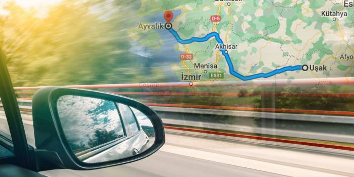 Uşak - Ayvalık arası kaç km, kaç saat sürer?